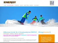 skischule-energy.de Webseite Vorschau