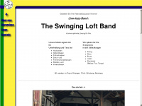 swinging-loft-band.de Webseite Vorschau