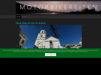 motorbikereisen.com Webseite Vorschau