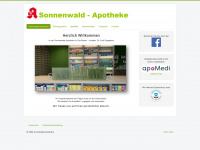 sonnenwald-apotheke.de Webseite Vorschau