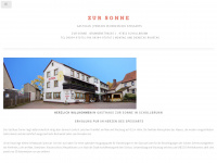 sonne-schollbrunn.de Webseite Vorschau