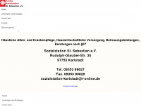 sozialstation-karlstadt.de Webseite Vorschau