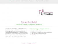 sozialstation-st-thaddaeus.de Webseite Vorschau