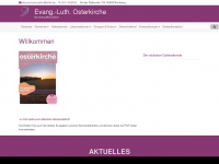 osterkirche.de Webseite Vorschau