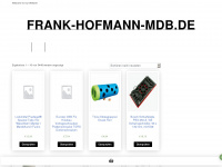 frank-hofmann-mdb.de Webseite Vorschau