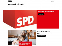 spd-bruck.de Webseite Vorschau