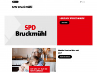 spd-bruckmuehl.de Webseite Vorschau