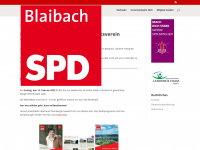 spd-blaibach.de Webseite Vorschau