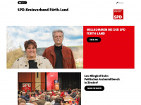 spd-fuerthland.de Webseite Vorschau