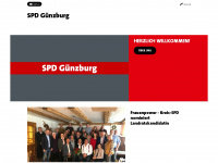 spd-guenzburg.de Webseite Vorschau