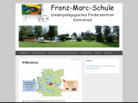 franz-marc-schule.de Webseite Vorschau