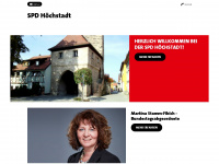 spd-hoechstadt.de Webseite Vorschau