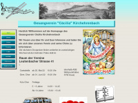 gesangverein-kirchehrenbach.de Webseite Vorschau