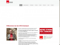 spd-erlenbach.de Webseite Vorschau