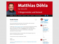 matthias-doehla.de Webseite Vorschau