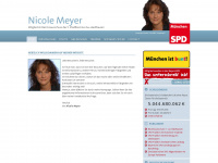 nicole-meyer.com Webseite Vorschau