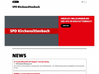 spd-kirchensittenbach.de Webseite Vorschau