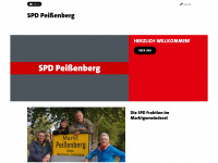 spd-peissenberg.de Webseite Vorschau