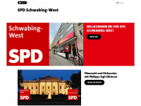 spd-schwabing.de Webseite Vorschau