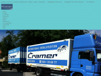 spedition-cramer.com Webseite Vorschau