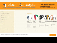 speleo-concepts.com Webseite Vorschau