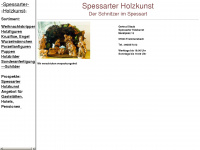 spessarter-holzkunst.de Webseite Vorschau