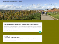 wanderverein-sulzbach.de Webseite Vorschau