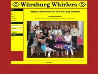 wuerzburgwhirlers.de Webseite Vorschau