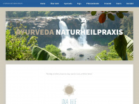 naturheilpraxis-ayurveda.de Webseite Vorschau
