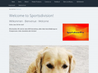 sportsdivision.de Webseite Vorschau