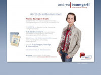 andrea-baumgartl.de Webseite Vorschau