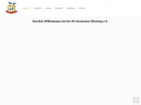 germanica-koesching.de Webseite Vorschau