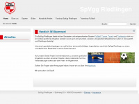 spvgg-riedlingen.de Webseite Vorschau