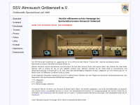 ssv-almrausch-groebenzell.de Webseite Vorschau