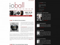io-ball.com Webseite Vorschau