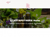 stadtapotheke-naila.de Webseite Vorschau