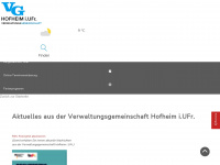 vghofheim.de Webseite Vorschau