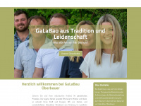 galabau-oberbauer.de Webseite Vorschau