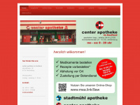 centerapotheke.com Webseite Vorschau