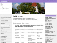 laudatekirche.de Webseite Vorschau