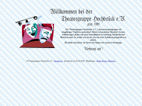 theatergruppe-hochbrueck.de Webseite Vorschau