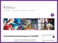 stammbach-evangelisch.de Webseite Vorschau