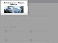 staplerservice-ebert.de Webseite Vorschau