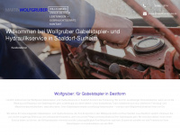 stapler-wolfgruber.de Webseite Vorschau