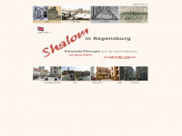 shalom-in-regensburg.de Webseite Vorschau