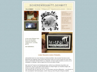 scherenschnitt-schmitt.de Webseite Vorschau