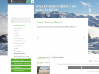 alpenverein-mindelheim.de Webseite Vorschau