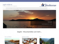 segeln-mediterran.de Webseite Vorschau