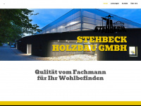 stehbeck.de Webseite Vorschau