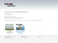 steiger-landtechnik.de Webseite Vorschau